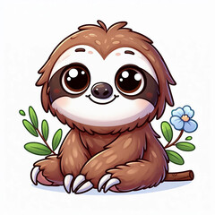 Smiling Sloth Icon