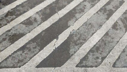 black and white stripes