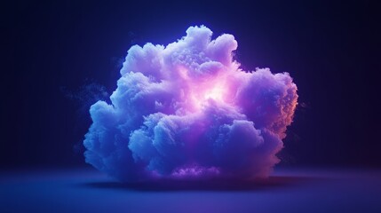 In this piece, you will find misty blue magic smoke rolling along the ground, light fog overlaying steam water, spooky neon lines in the air, and a dark effect black background with a black magic