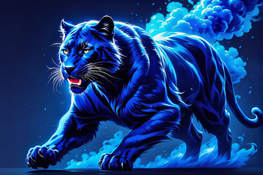 Blue Tiger Logo Images – Browse 5,299 Stock Photos, Vectors