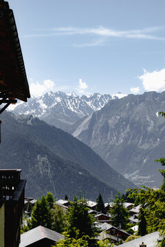 Switzerland verbier in summer