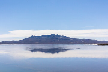 La Reserva Nacional de Salinas y Aguada Blanca. Ubicada en los departamentos peruanos de Arequipa y Moquegua, Peru.