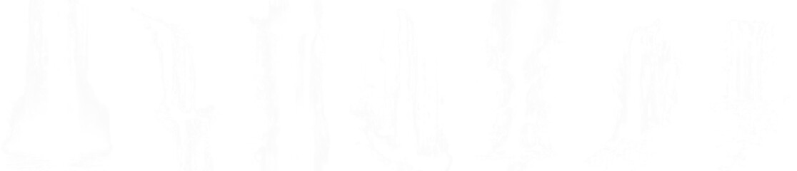 Collection of waterfall cascades. Transparent background PNG. Stream falls. Natural fountain of crystal clear water splashing on the rocks.