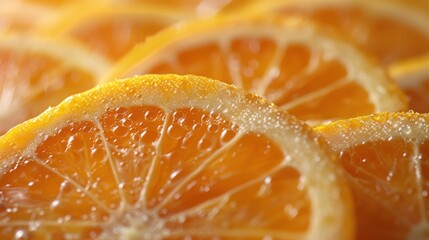 detailed view of the orange