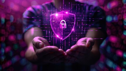 The holographic security shield.