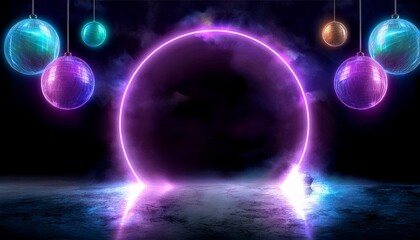 Ring stage for interactive performances.