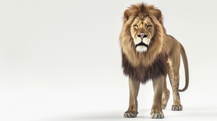 Obraz premium Majestic Lion Portrait