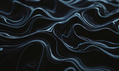 Obraz premium abstract background featuring a deep black liquid surface