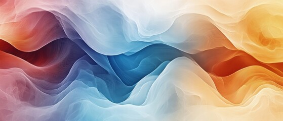 Obraz premium Abstract colorful flowing background.
