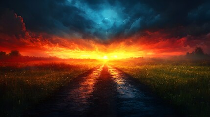 Road to the Sunset.