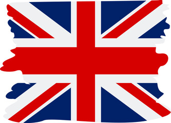 Fototapeta premium Union Jack Flag, UK Graphic England