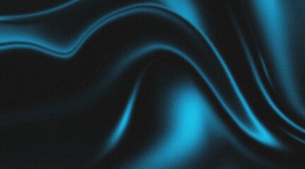 Black blue light satin dark noies texture luxurious shiny that is abstract silk cloth background with patterns soft waves blur beautiful.