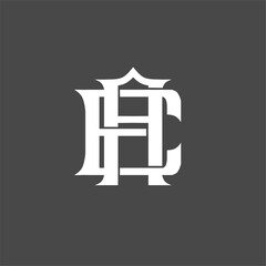 Monogram logo a combination of the letters a and e or the letters e and a