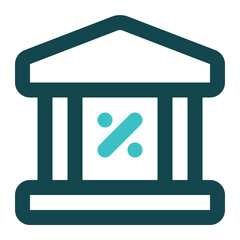 tax office icon for illustration
