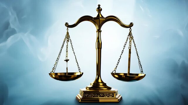 Abstract Representation of Justice and Fairness Balance