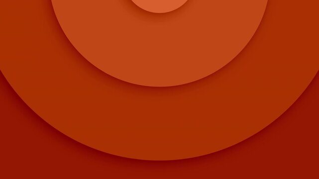 4K Orange seamless looping background, quick wave background texture, shadow circle growing, top to bottom
