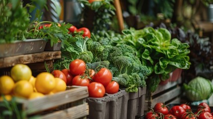 Growing Vegetables in a Hydroponic System