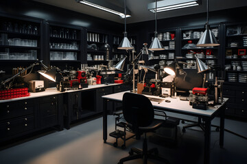 photo of a laboratory, research lab