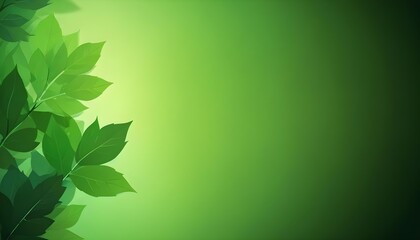 green leaves background