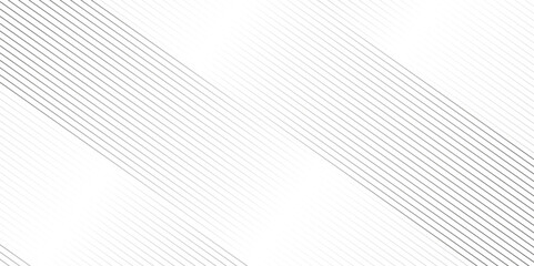 Fototapeta premium Vector gradient gray line abstract pattern monochrome striped texture, minimal background. Abstract background wave line elegant white striped diagonal line technology concept web texture.