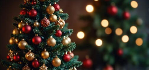 Christmas background, banner, frame, header, background or greeting card design