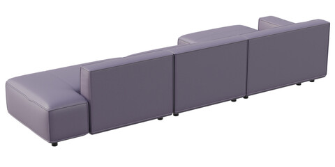 Modern and Stylish Sofas for Home and living rooms - Perfect for Contemporary Luxury Interiors - 3d model render realistic realism - png - transparent background