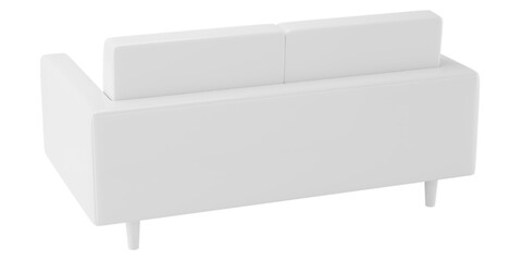 Modern and Stylish Sofas for Home and living rooms - Perfect for Contemporary Luxury Interiors - 3d model render realistic realism - png - transparent background