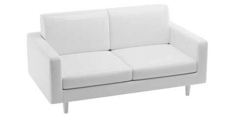 Modern and Stylish Sofas for Home and living rooms - Perfect for Contemporary Luxury Interiors - 3d model render realistic realism - png - transparent background