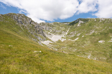 Majestic summer day in the Durmitor National park. Village Zabljak, Montenegro, Balkans, Europe. Scenic image of popular travel destination. Discover the beauty of earth. Hiking nature destination