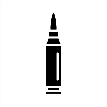 recommend clip art: Flying bullet line icon. linear style sign for mobile concept and web design. Fiery bullet outline vector icon.