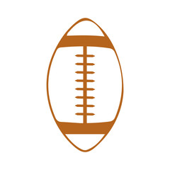 Football clip art design on plain white transparent isolated background for card, shirt, hoodie, sweatshirt, apparel, card, tag, mug, icon, poster or badge, my heart is on that field