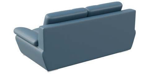 Modern and Stylish Sofas for Home and living rooms - Perfect for Contemporary Luxury Interiors - 3d model render realistic realism - png - transparent background