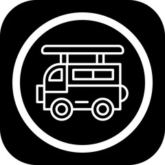 Surf Van Icon Design