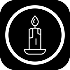 Candle Icon Design