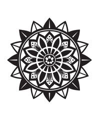 mandala vector art,graphics mandalas icons set,vintage illustration mandala clipart,vector mandalas flat style artwork design