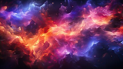 Abstract background with lightning (AI generated)  