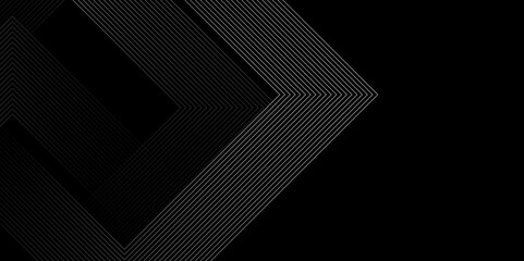 abstract technology communication concept vector background. black vector abstract banner with shape shiny lines with Technology grid wave decorative background for advertising banner.