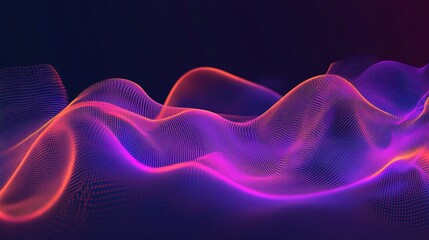 Fototapeta premium Wave concept background