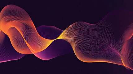Fototapeta premium Wave concept background