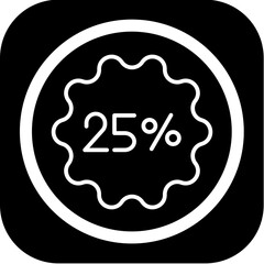 25 Sale Icon Design