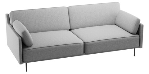 Modern and Stylish Sofas for Home and living rooms - Perfect for Contemporary Luxury Interiors - 3d model render realistic realism - png - transparent background