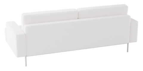 Modern and Stylish Sofas for Home and living rooms - Perfect for Contemporary Luxury Interiors - 3d model render realistic realism - png - transparent background