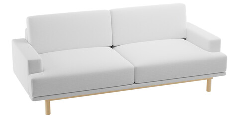 Modern and Stylish Sofas for Home and living rooms - Perfect for Contemporary Luxury Interiors - 3d model render realistic realism - png - transparent background