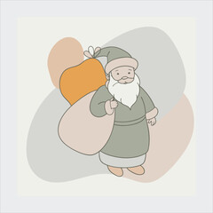 Santa Claus vector illustration