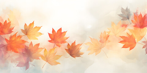 Obraz premium Abstract autumn leaves wallpaper background 
