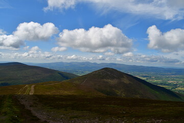 Fototapeta premium Knockmealdown Mountains, border of Co. Tipperary and Co. Waterford, Ireland