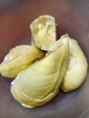 Thai fruit, yellow durian, delicious, sweet taste