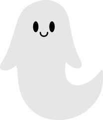 Ghost Illustration Halloween Graphic