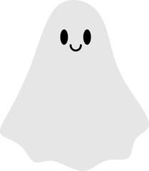 Ghost Illustration Halloween Graphic
