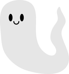 Ghost Illustration Halloween Graphic